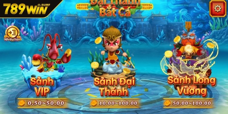 Đại Thánh Bắn Cá 789WIN - Mẹo chơi giúp bạn thắng lớn 2 Khám phá các chế độ chơi đa dạng trong game bắn cá