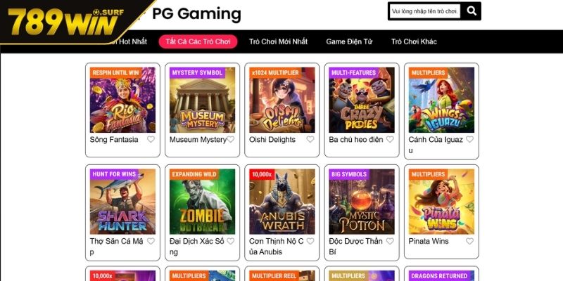 Nổ Hũ PG Thế Giới Giải Trí Đỉnh Cao Tại 789Win Năm 2024 1 Thế giới game cuốn hút của nổ hũ PG